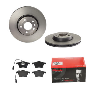 BREMBO Bremsesæt, skivebremser ijdtidhiv2 foraksel indvendig ventileret 313mm 26mm for FORD AUDI VW