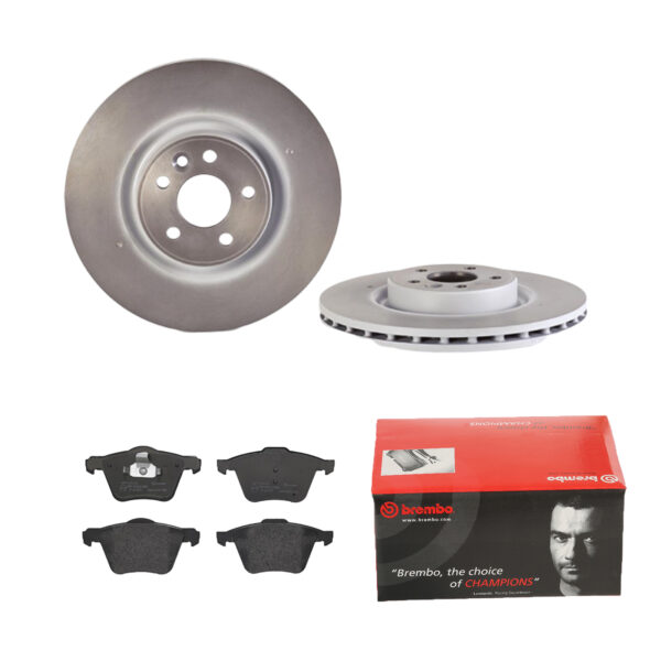 BREMBO Bremsesæt, skivebremser ijdtidhmv6 foraksel indvendig ventileret 336mm 28mm for FORD VOLVO