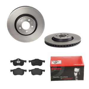 BREMBO Bremsesæt, skivebremser ijdtidhnd4 foraksel indvendig ventileret 320mm 28mm for VOLVO