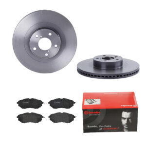 BREMBO Bremsesæt, skivebremser ijdtidhoj6 foraksel indvendig ventileret 293mm 24mm for SUBARU TOYOTA