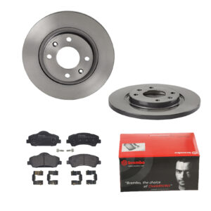 BREMBO Bremsesæt, skivebremser ijdtidhp70 foraksel fuld 266mm 13mm for CITROËN PEUGEOT