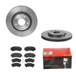 BREMBO Bremsesæt, skivebremser ijdtidhr16 foraksel indvendig ventileret 296mm 26mm for NISSAN (DFAC) NISSAN RENAULT RENAULT (DFAC)