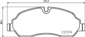 BREMBO Bremsesæt, skivebremser ijdtidhr72 foraksel indvendig ventileret 308mm 31mm for FORD FORD (CHANGAN)