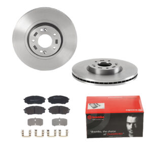 BREMBO Bremsesæt, skivebremser ijdtidhup8 foraksel indvendig ventileret 321mm 28mm for KIA HYUNDAI