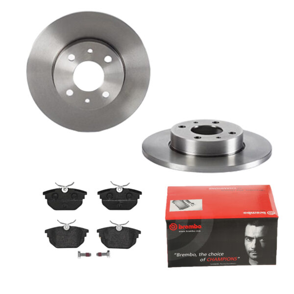 BREMBO Bremsesæt, skivebremser ijdtidhyp2 bagaksel fuld 240mm 11mm for ALFA ROMEO FIAT LANCIA DAIHATSU (FAW)