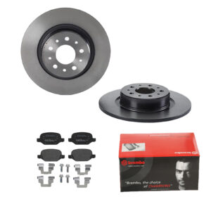 BREMBO Bremsesæt, skivebremser ijdtidhzd6 bagaksel fuld 276mm 10mm for LANCIA ALFA ROMEO FIAT