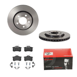BREMBO Bremsesæt, skivebremser ijdtidi278 bagaksel indvendig ventileret 256mm 22mm for PEUGEOT CITROËN FORD MG (SAIC) ROEWE (SAIC) FIAT ZHONGHUA (BRIL