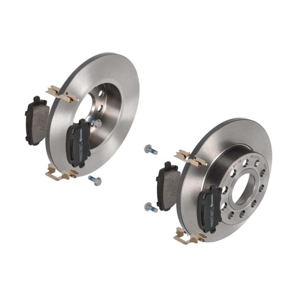BREMBO Bremsesæt, skivebremser ijdtidi3p2 bagaksel fuld 256mm 12mm for SEAT VW VW (FAW) AUDI SKODA AUDI (FAW) SKODA (SVW) VW (SVW)