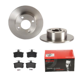 BREMBO Bremsesæt, skivebremser ijdtidi5v0 bagaksel fuld 245mm 10mm for LANCIA ALFA ROMEO FIAT SKODA AUDI VW SEAT