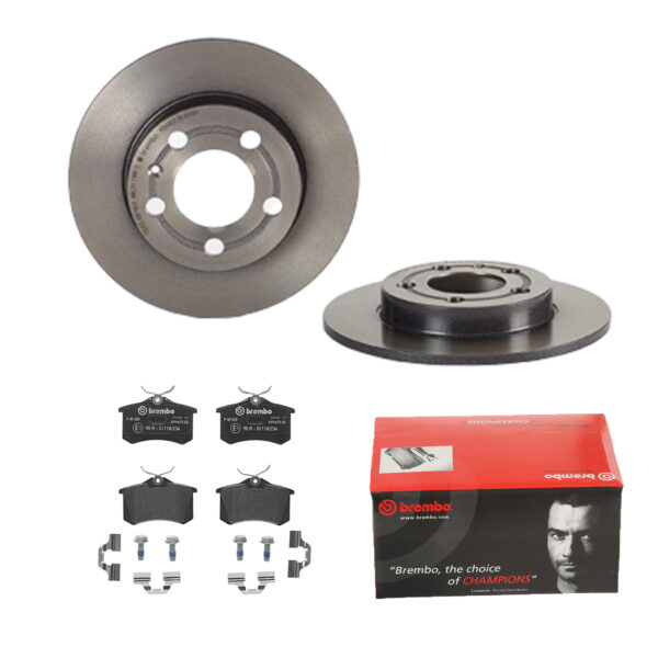 BREMBO Bremsesæt, skivebremser ijdtidi6v6 bagaksel fuld 239mm 9mm for CITROËN PEUGEOT FORD ROEWE (SAIC) LANCIA ZHONGHUA (BRILLIANCE) DS SKODA VW AUDI