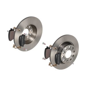 BREMBO Bremsesæt, skivebremser ijdtidi8v8 bagaksel fuld 282mm 12mm for QOROS VW (SVW) SKODA (SVW) AUDI SEAT SKODA VW GAC VW (FAW) AUDI (FAW) CHANA