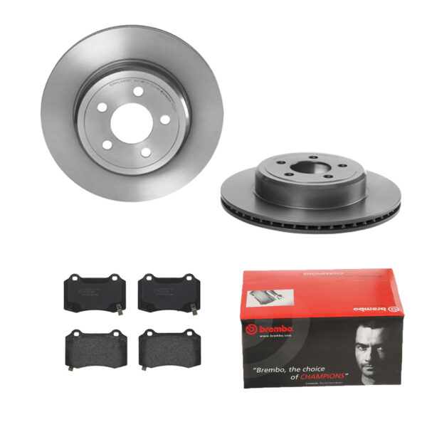 BREMBO Bremsesæt, skivebremser ijdtidikp4 bagaksel indvendig ventileret 320mm 22mm for CADILLAC CHEVROLET CHRYSLER DODGE JEEP LANCIA