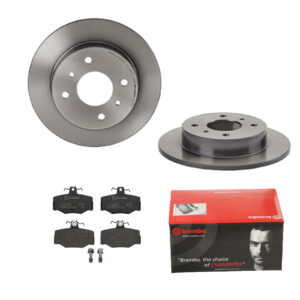 BREMBO Bremsesæt, skivebremser ijdtidipd2 bagaksel fuld 258mm 10mm for NISSAN