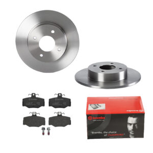 BREMBO Bremsesæt, skivebremser ijdtidipv0 bagaksel fuld 278mm 10mm for NISSAN
