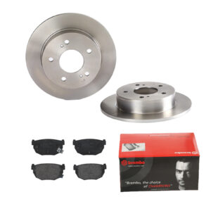 BREMBO Bremsesæt, skivebremser ijdtidiq16 bagaksel fuld 258mm 9mm for NISSAN