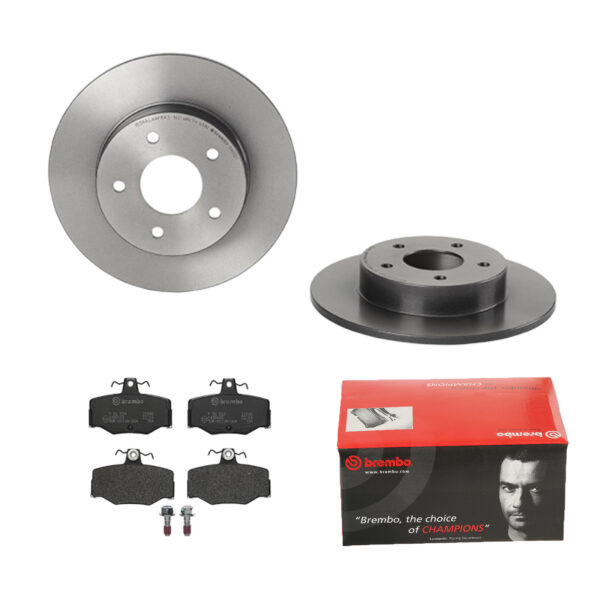 BREMBO Bremsesæt, skivebremser ijdtidiq72 bagaksel fuld 278mm 10mm for NISSAN