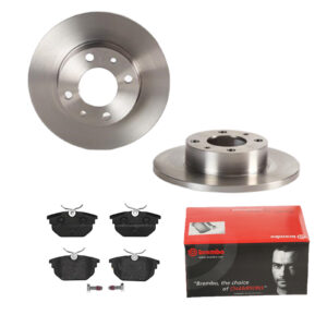 BREMBO Bremsesæt, skivebremser ijdtidisp2 foraksel fuld 227mm 10mm for ALFA ROMEO FIAT FSO LANCIA SEAT DAIHATSU (FAW)