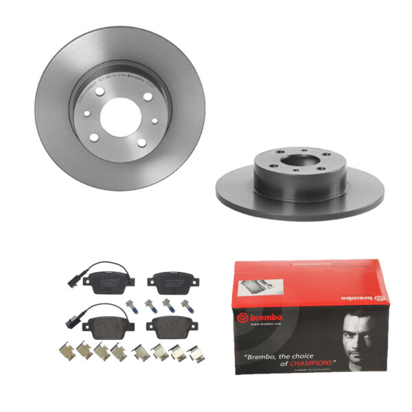 BREMBO Bremsesæt, skivebremser ijdtidit14 bagaksel fuld 251mm 10mm for LANCIA FIAT ALFA ROMEO