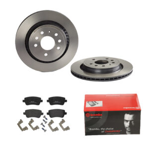 BREMBO Bremsesæt, skivebremser ijdtidiud2 bagaksel indvendig ventileret 292mm 20mm for OPEL SAAB FIAT VAUXHALL
