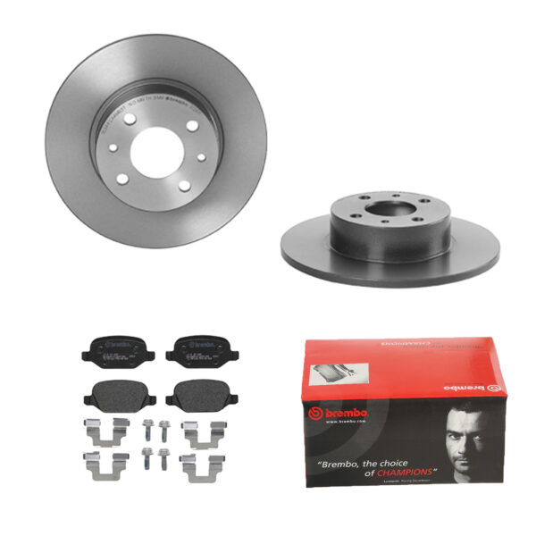BREMBO Bremsesæt, skivebremser ijdtidiuj8 bagaksel fuld 251mm 10mm for LANCIA ALFA ROMEO FIAT