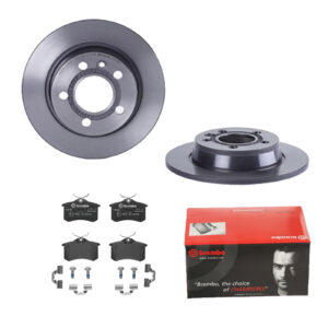 BREMBO Bremsesæt, skivebremser ijdtidiy14 bagaksel fuld 268mm 10mm for PEUGEOT CITROËN FORD ROEWE (SAIC) LANCIA ZHONGHUA (BRILLIANCE) DS SEAT AUDI VW
