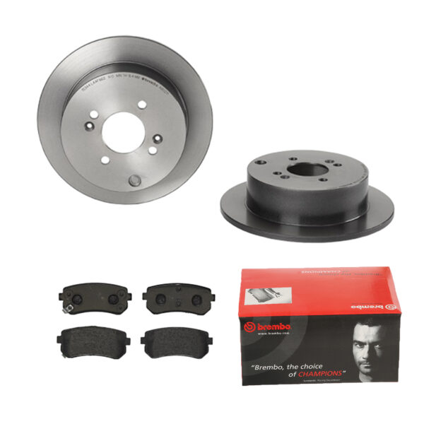 BREMBO Bremsesæt, skivebremser ijdtidj4j8 bagaksel fuld 262mm 10mm for HYUNDAI KIA KIA (DYK) HYUNDAI (BEIJING)