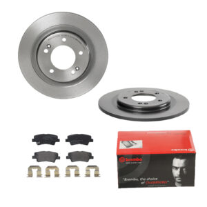 BREMBO Bremsesæt, skivebremser ijdtidj4v0 bagaksel fuld 284mm 10mm for HYUNDAI KIA HYUNDAI (BEIJING) KIA (DYK) SSANGYONG