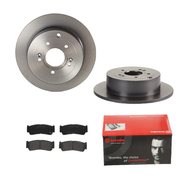 BREMBO Bremsesæt, skivebremser ijdtidj5d8 bagaksel fuld 302mm 11mm for HYUNDAI JAC