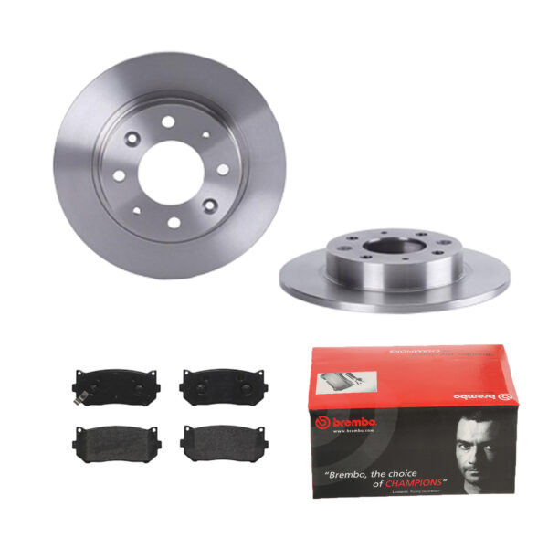 BREMBO Bremsesæt, skivebremser ijdtidj7d0 bagaksel fuld 261mm 10mm for KIA