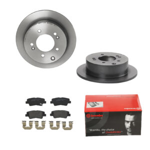 BREMBO Bremsesæt, skivebremser ijdtidj8p8 bagaksel fuld 262mm 10mm for GEELY KIA HYUNDAI (BEIJING) CHANGAN KIA (DYK) HYUNDAI SSANGYONG EMGRAND