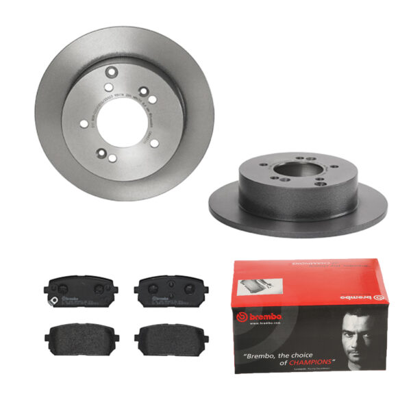 BREMBO Bremsesæt, skivebremser ijdtidj976 bagaksel fuld 275mm 10mm for KIA