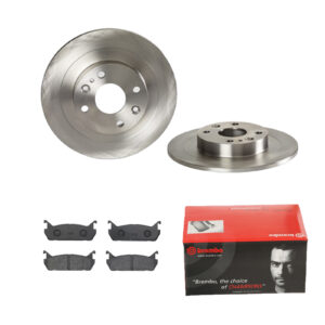 BREMBO Bremsesæt, skivebremser ijdtidja16 bagaksel fuld 250mm 9mm for DAIHATSU MAZDA SUZUKI FORD NISSAN MITSUBISHI MERCURY