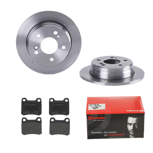 BREMBO Bremsesæt, skivebremser ijdtidjcp2 bagaksel fuld 258mm 9mm for MERCEDES-BENZ