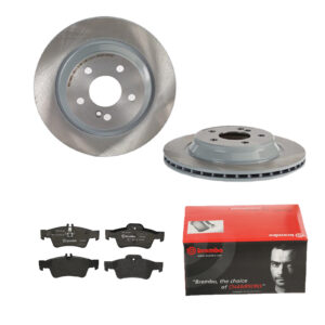 BREMBO Bremsesæt, skivebremser ijdtidjed2 bagaksel indvendig ventileret 300mm 22mm for MERCEDES-BENZ