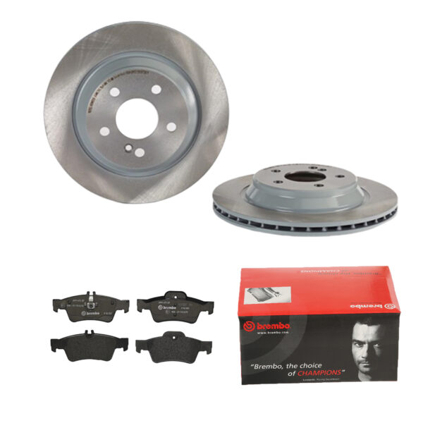 BREMBO Bremsesæt, skivebremser ijdtidjed2 bagaksel indvendig ventileret 300mm 22mm for MERCEDES-BENZ