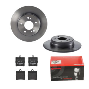 BREMBO Bremsesæt, skivebremser ijdtidjf72 bagaksel fuld 278mm 9mm for MERCEDES-BENZ CHRYSLER