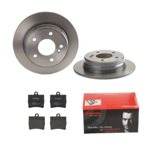 BREMBO Bremsesæt, skivebremser ijdtidjfp0 bagaksel fuld 258mm 9mm for MERCEDES-BENZ