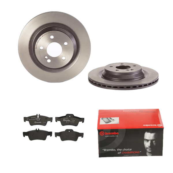 BREMBO Bremsesæt, skivebremser ijdtidjh18 bagaksel indvendig ventileret 320mm 24mm for MERCEDES-BENZ
