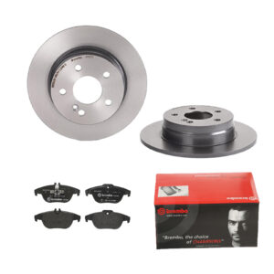 BREMBO Bremsesæt, skivebremser ijdtidjjp4 bagaksel fuld 278mm 9mm for MERCEDES-BENZ