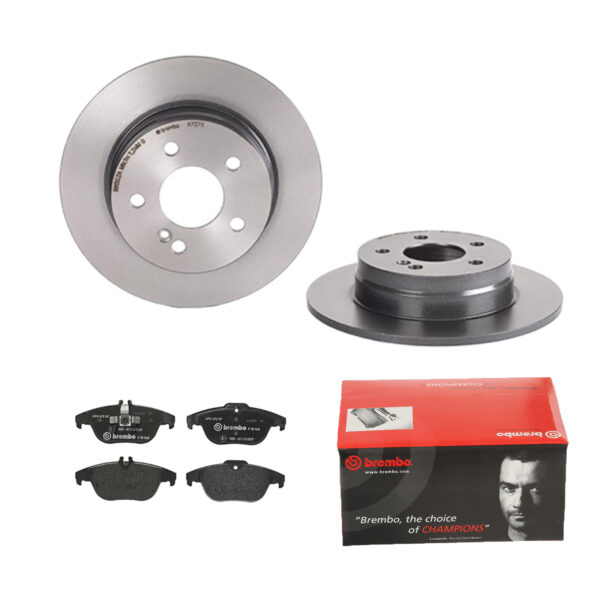 BREMBO Bremsesæt, skivebremser ijdtidjjp4 bagaksel fuld 278mm 9mm for MERCEDES-BENZ