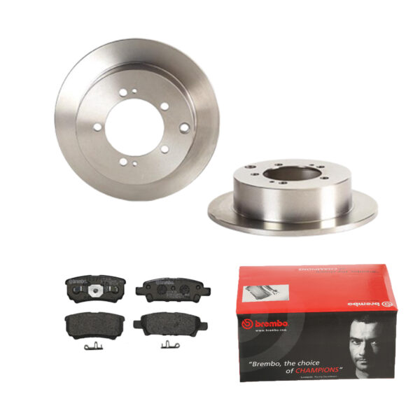 BREMBO Bremsesæt, skivebremser ijdtidjpj4 bagaksel fuld 262mm 9mm for MITSUBISHI JEEP CHRYSLER DODGE MITSUBISHI (SOUEAST)