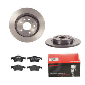 BREMBO Bremsesæt, skivebremser ijdtidjrv8 bagaksel fuld 278mm 12mm for CITROËN OPEL FORD VOLVO SAAB PONTIAC GENERAL MOTORS VAUXHALL MAZDA JAGUAR RENAU