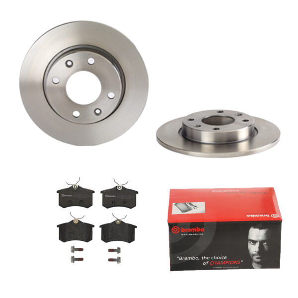 BREMBO Bremsesæt, skivebremser ijdtidjtd2 foraksel fuld 247mm 10mm for CITROËN PEUGEOT ROEWE (SAIC) VW AUDI SEAT SKODA NISSAN EUROPESTAR RENAULT