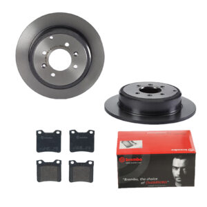 BREMBO Bremsesæt, skivebremser ijdtidjtj8 bagaksel fuld 290mm 10mm for CITROËN PEUGEOT