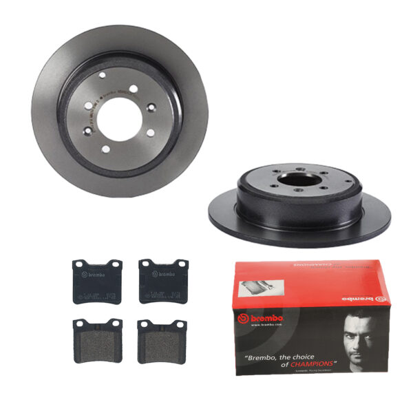 BREMBO Bremsesæt, skivebremser ijdtidjtj8 bagaksel fuld 290mm 10mm for CITROËN PEUGEOT