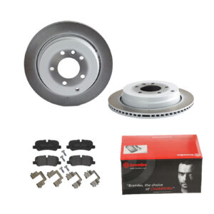 BREMBO Bremsesæt, skivebremser ijdtidk012 bagaksel indvendig ventileret 325mm 20mm for LAND ROVER