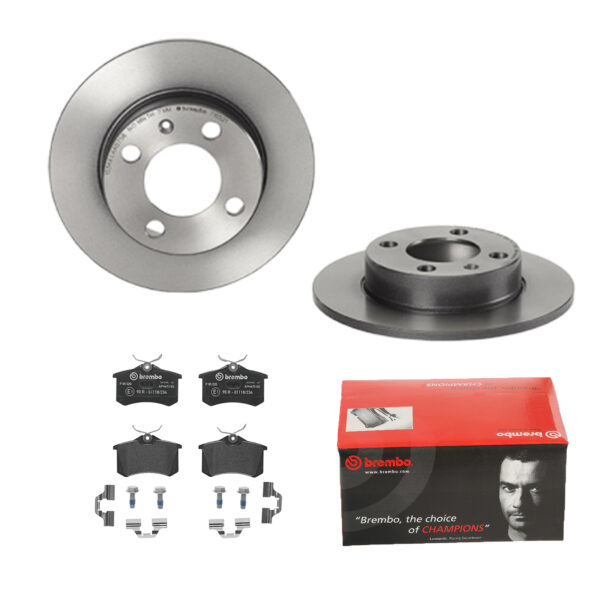BREMBO Bremsesæt, skivebremser ijdtidk1p2 bagaksel fuld 230mm 9mm for CITROËN PEUGEOT FORD MG (SAIC) ROEWE (SAIC) LANCIA ZHONGHUA (BRILLIANCE) DS VW A
