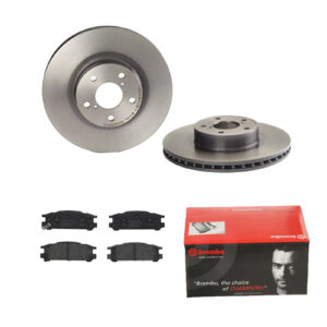 BREMBO Bremsesæt, skivebremser ijdtidk310 foraksel indvendig ventileret 276mm 24mm for SUBARU NISSAN TOYOTA