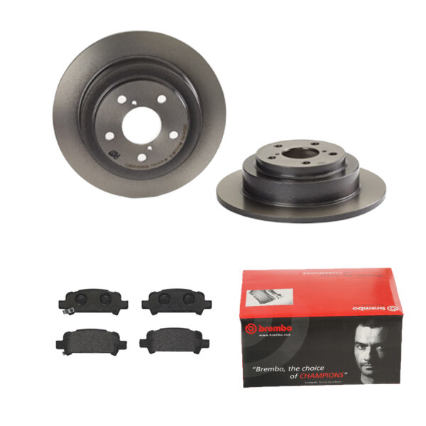BREMBO Bremsesæt, skivebremser ijdtidk416 bagaksel fuld 266mm 10mm for SAAB SUBARU ISUZU MITSUBISHI