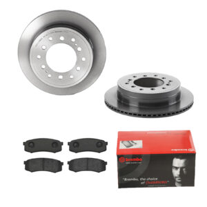 BREMBO Bremsesæt, skivebremser ijdtidk4d8 bagaksel indvendig ventileret 312mm 18mm for TOYOTA DONGFENG NISSAN MITSUBISHI